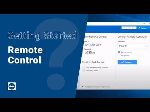 Diagnóstico y soporte remoto TeamViewer — sesión remota de 1 hora